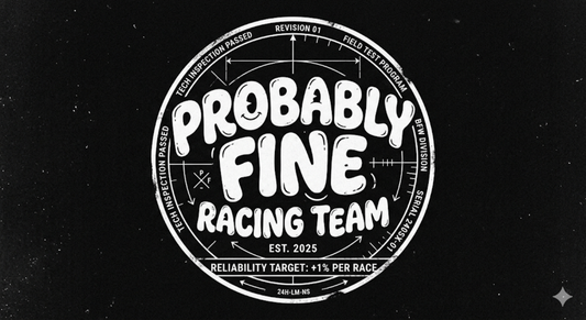 Probably Fine Sticker (Brushed Aluminum)