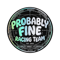Probably Fine Sticker (Holographic)